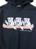 Picture No.9 of KAPITAL Fleece-lined Hooded Sweatshirt (`P`BULLDOGpt) K2510LC097