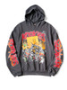 Picture No.2 of KAPITAL Fleece-lined Hooded Sweatshirt (BUSTER PECKISH RAINBOWY Print) K2410LC100EK-1842LC