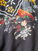 Picture No.7 of KAPITAL Fleece-lined Hooded Sweatshirt (BUSTER PECKISH RAINBOWY Print) K2410LC100EK-1842LC