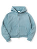 Picture No.3 of KAPITAL Fleece-lined Zip-up Gym Hoodie K2503LC110EK-1881LC