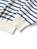 Picture No.6 of KAPITAL 12G Panel Border Knit Boat Neck Sweater (Santo Domingo Necklace) K2503KN123