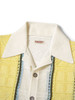 Picture No.5 of KAPITAL 12G Crochet Knit Tennessee Aloha Polo K2504KN198