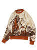Picture No.3 of KAPITAL 8G Jacquard Knit Vintage Crew Neck Sweater (Slide Rock Bolter) K2509KN061