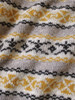 Picture No.10 of KAPITAL 3G Wool Yellowknife Fair Isle Zip Short Cardigan K2509KN024