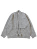 Picture No.3 of KAPITAL 5G Wool Ribbed Argyle Cardigan K2510KN128