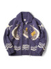 Picture No.3 of KAPITAL Hand-knitted Peckish Trout Zip Cardigan K2511KN154