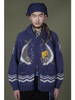 Picture No.10 of KAPITAL Hand-knitted Peckish Trout Zip Cardigan K2511KN154