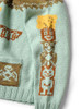 Picture No.9 of KAPITAL Hand-knitted PECKISH Totem Pole zip Cardigan K2511KN182