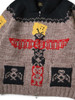 Picture No.10 of KAPITAL Hand-knitted PECKISH Totem Pole zip Cardigan K2511KN182