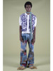 Picture No.10 of KAPITAL Knit x Rayon Polo Shirt (Festival Print) K2606KN803