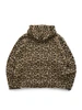 Picture No.4 of KAPITAL 5G Leopard Print Mohair Knit Half-Zip Anorak K2608KN017
