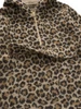 Picture No.6 of KAPITAL 5G Leopard Print Mohair Knit Half-Zip Anorak K2608KN017