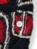 Picture No.7 of KAPITAL Felted Wool Alaska-Raven Blanket K2511XM563EK-1914XM