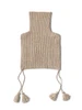 Picture No.7 of KAPITAL 7G Wool Rib Knit High Neck Bib Poncho K2511XG561