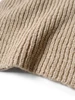 Picture No.9 of KAPITAL 7G Wool Rib Knit High Neck Bib Poncho K2511XG561