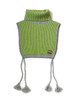 Picture No.3 of KAPITAL 5G Wool High Neck Striped Bib Poncho K2511XG560