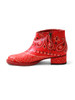 Picture No.4 of KAPITAL Leather Bandana Print Short Boots K1911XG564