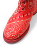 Picture No.10 of KAPITAL Leather Bandana Print Short Boots K1911XG564