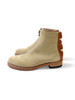 Picture No.3 of KAPITAL Suede Leather Zip-Up Cafe Lace Frisco Boots K2410XG524