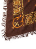 Picture No.8 of KAPITAL Linen-rayon Fringed Stole (Habanaja) EK-1592XMAEK-1592XMB