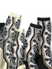 Picture No.11 of KAPITAL 200 Pairs of Moulin Quilt Pattern Sheer Socks K2506XS550