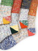 Picture No.10 of KAPITAL 60-Pack Heel 2-Tone Socks EK-1170XS
