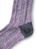 Picture No.8 of KAPITAL 96-Ply Linen Jacquard Socks With a Kuba Pattern K2604XS535