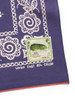 Picture No.11 of KAPITAL fastcolor Selvedge Bandana (Escargot Flower) 20X20 K2604BA522