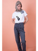 Picture No.10 of KAPITAL 14Oz Black Denim 5-Pocket CONEY Momoro K2303LP016