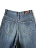 Picture No.7 of KAPITAL 14Oz Denim 5-Pocket Skittle Baggy Pants (Distressed) K2509LP039