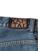 Picture No.8 of KAPITAL 14Oz Denim 5-Pocket Skittle Baggy Pants (Distressed) K2509LP039