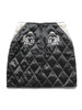 Picture No.3 of KAPITAL Rayon Satin Quilted Mini Skirt (JAPAN) K2109SK038