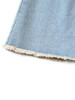Picture No.9 of KAPITAL 13Oz Denim High-waisted Maxi Skirt (Distressed) EK-1605SK