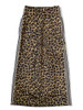 Picture No.2 of KAPITAL Smooth Jersey Leopard Print Skirt by Stuntman & Woman. EK-1845SK