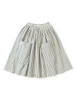 Picture No.2 of KAPITAL French Hickory Harvest Balloon Skirt K2603SK008