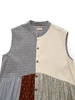 Picture No.5 of KAPITAL Patchwork Stand Collar Aloha Dress K2604OP098