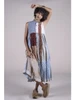 Picture No.11 of KAPITAL Patchwork Stand Collar Aloha Dress K2604OP098