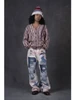 Picture No.9 of KAPITAL 14Oz Denim Tie-Dye Baggy Flare Pants (Crazy Dixie Remake) K2410LP097