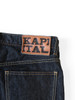 Picture No.9 of KAPITAL 14Oz Denim 5-Pocket Aprons/skousers, Bootcut. K2508LP825