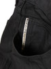Picture No.6 of KAPITAL 14Oz Black x Black Denim Club Baggy 5-Pocket Pants K2603LP059