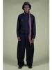 Picture No.10 of KAPITAL 14Oz Black x Black Denim Club Baggy 5-Pocket Pants K2603LP059