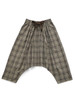 Picture No.2 of KAPITAL Cotton-linen Glen Check Sarouel Easy Pants K2606LP234