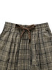 Picture No.4 of KAPITAL Cotton-linen Glen Check Sarouel Easy Pants K2606LP234