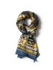 Picture No.8 of KAPITAL Felted Wool Tartan Ainu HAPPY Scarf EK-1466XM