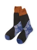 Picture No.3 of KAPITAL 96 Pairs of Heel Bandana Socks EK-552EK-552XS
