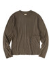 Picture No.3 of KAPITAL Gauze Jersey Biscuit Pocket Long-sleeved T-shirt EK-1661LCEK-1661LCA