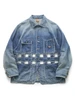 Picture No.1 of KAPITAL 11.5Oz Denim Windowpane CACTUS Coveralls K2508LJ011