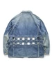 Picture No.3 of KAPITAL 11.5Oz Denim Windowpane CACTUS Coveralls K2508LJ011