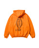 Picture No.1 of Evisen Skateboards ZABUTON HOODIE - ORANGE 15413388116282