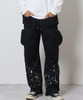 Picture No.1 of NUMBER (N)INE HAND PAINTED FIRM COTTON LIGHT SHORT PILE 6 POCKET EASY SWEAT PANTS / Hand-painted firm cotton light short pile Box-type 6-Pocket easy Sweatpants F26GNC009P